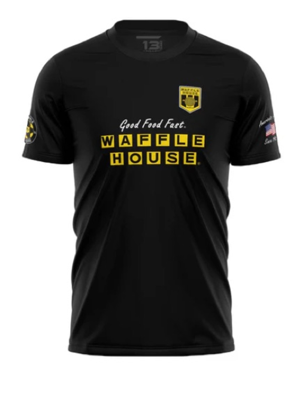 Men’s Black FIFA Waffle House Tee